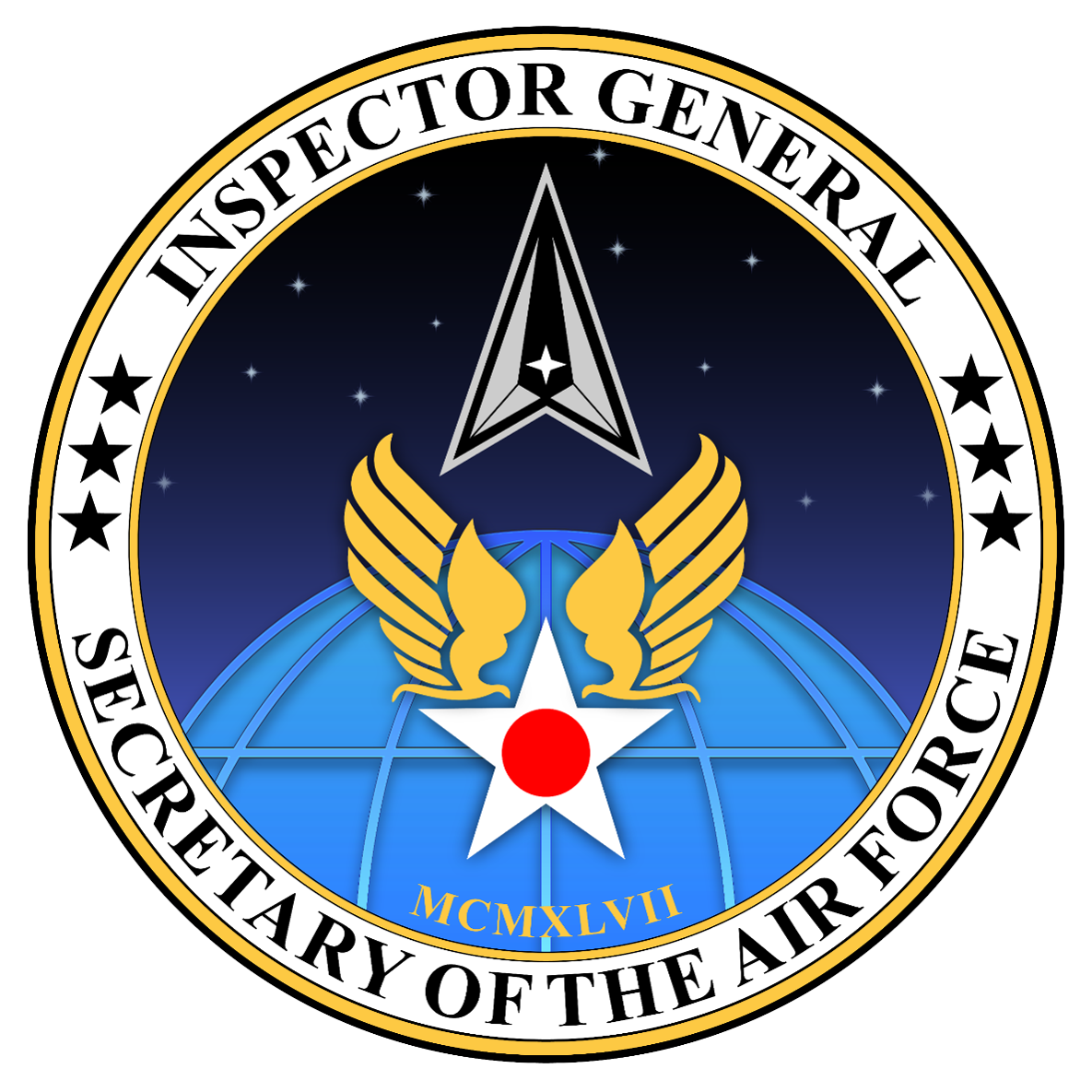 Official seal of the USAF Office of the Inspector General